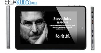 Steve Jobs 'Commemorative' Android tablet