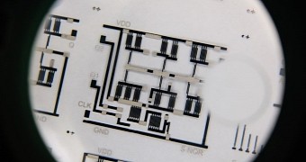 An example of printed circuits