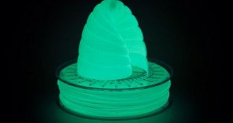 ColorFabb GlowFill 3D printing filament