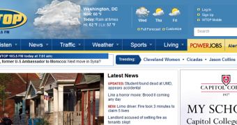 WTOP compromised, abused to distribute malware