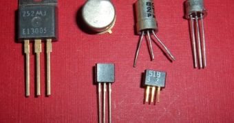 A selection of large-scale transistors