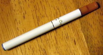 A picture of a classic e-cigarette, as it's sold around the world