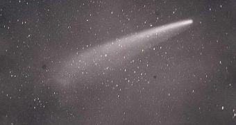 The coma is the long trail left behind by a comet