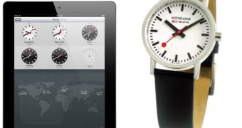 SBB Clock used in Apple's iOS, and Mondaine watches