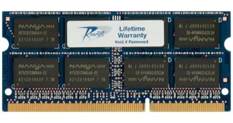 The 4Gig DDR3-1066 SO-DIMM module for MacBook
