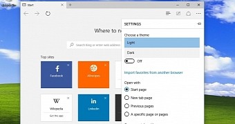 Microsoft Edge likely to come with a dark theme too