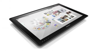 Lenovo 27-inch convertible all-in-one tablet
