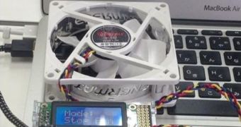 12VDC Fan via Arduino and open shield board