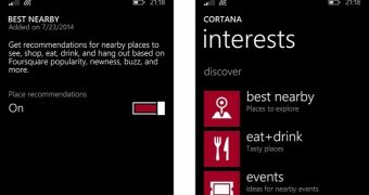 Cortana Gets Updated with Nearby Places and Local Apps