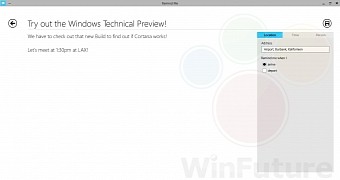 Cortana is already available in Windows 9
