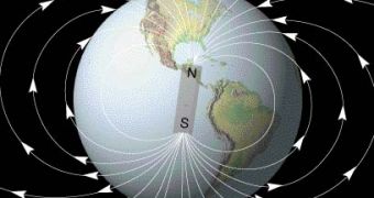 Earth's magnetic field lines