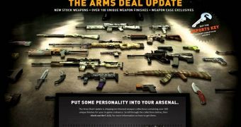 The Global Offensive  Arms Deal added new personalized guns