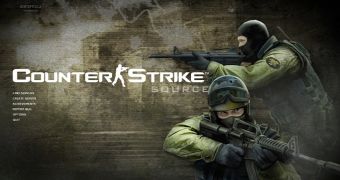 Counter-Strike: Source main screen