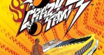 Crazy Taxi Picking Up Fares on PSP