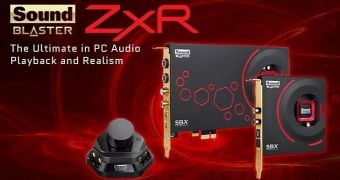 Creative Sound Blaster ZxR Sound Card