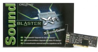 Creative Sound Blaster X-Fi XtremeGamer Card