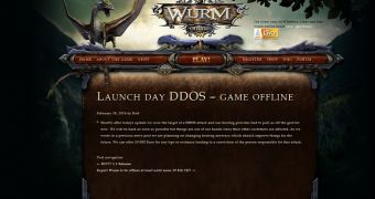 Wurm taken offline due to DDOS attack