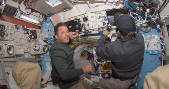 Atronauts aboard the ISS and Discovery will spend a last evening together, before tomorrow's departure