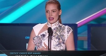 Jessica Chastain talks about the need for diversity in film in acceptance speech at Critics' Choice Awards 2015
