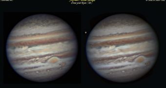 Jupiter and Europa - click for the large image