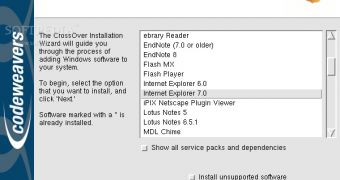 CrossOver 8.0 for Linux Brings Support for IE7