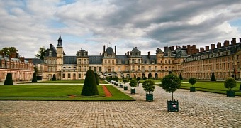 A photo of the Palace of Fontainebleau