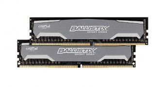 Crucial Ballistix DDR4 Memory Up for Pre-Order for £170 / $285 / €212