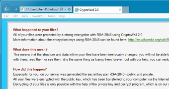 CryptoWall 2.0 Available in the Wild, Has New Obfuscator