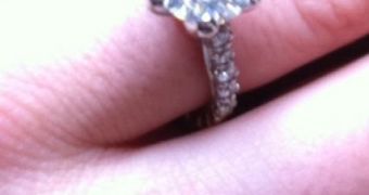 The engagement ring Crystal Harris got from Hugh Hefner, valued at $90,000