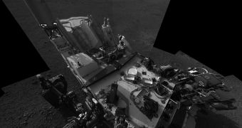 Curiosity recently snapped a portrait of itself