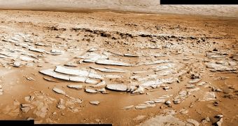 Curiosity Snaps Gorgeous Panorama of the Strange Shaler Rock Formation