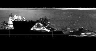 Curiosity Takes Its First Drive on Mars