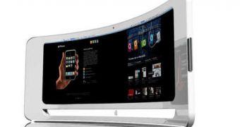 Curved iMac (concept)