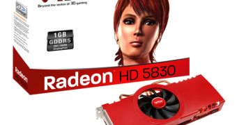 Custom Radeon HD 5830 from VTX30 Surfaces