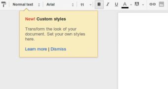 Customizable and Persistent Paragraph Styles Now Available in Google Docs