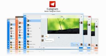 Cutegram 2 Telegram client for Linux
