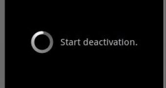 Tigerbot deactivation screen