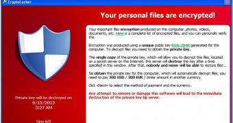 Another small business falls victim to CryptoLocker attack
