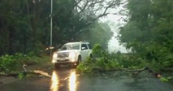 Tropical cyclone Evan hits Fiji