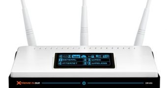 The Quadband router can segregate network trafficking by application