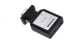 D-Sub to HDMI adapter