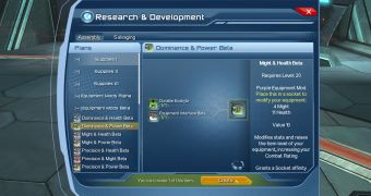 The new Research and Development crafting mechanic