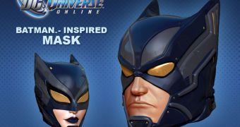 The Batman-inspired mask for DC Universe Online players