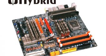DFI Hybrid Motherboard Pairs NVIDIA ION with Intel P45
