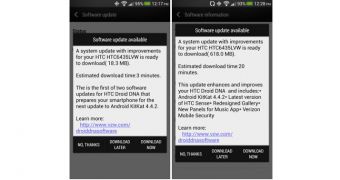 Android 4.4.2 KitKat for DROID DNA (screenshots)