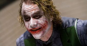 Late actor Heath Ledger as The Joker in “The Dark Knight”