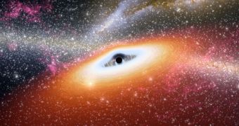 Some types of primordial black holes, much smaller than the one pictured here, could make up dark matter, new study finds