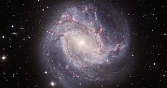 Messier 83 is one of the most beautiful galaxies in the Universe