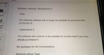 Darksiders 2's removal notice