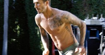 David Beckham Used Body Double for H&M Ad